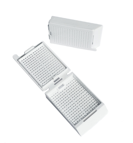 Кассеты биопсийные Белые (уп/250шт).Полиэфир